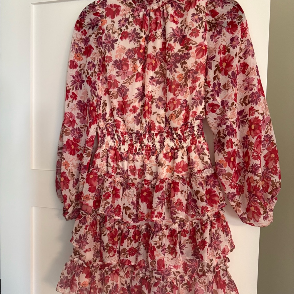1. State Multicolor Floral Dress